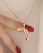 گردنبند دم وال - Image 2