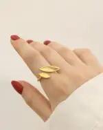 انگشتر استیل بادوم - Image 2