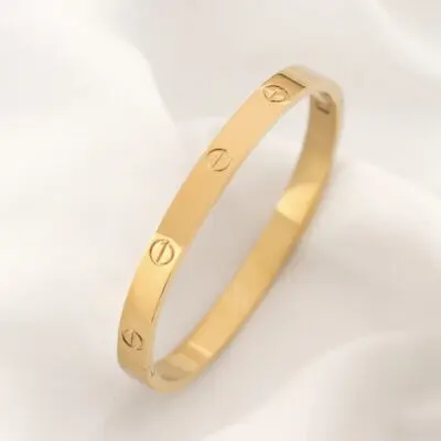 دستبند کارتیه لاو طلایی