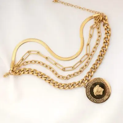 دستبند ورساچه چهار لاین