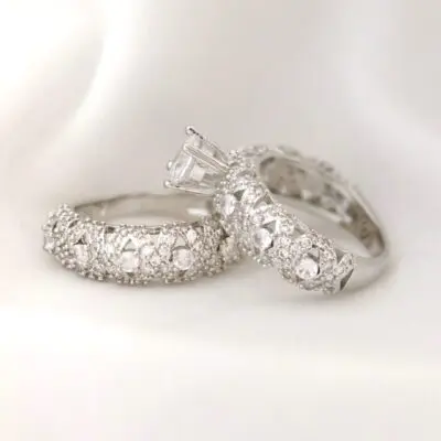 حلقه و پشت حلقه جواهری ژوپینگ