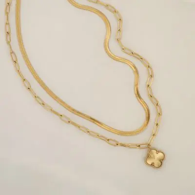 گردنبند ونکلیف استیل 2