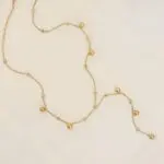 گردنبند توپی استیل