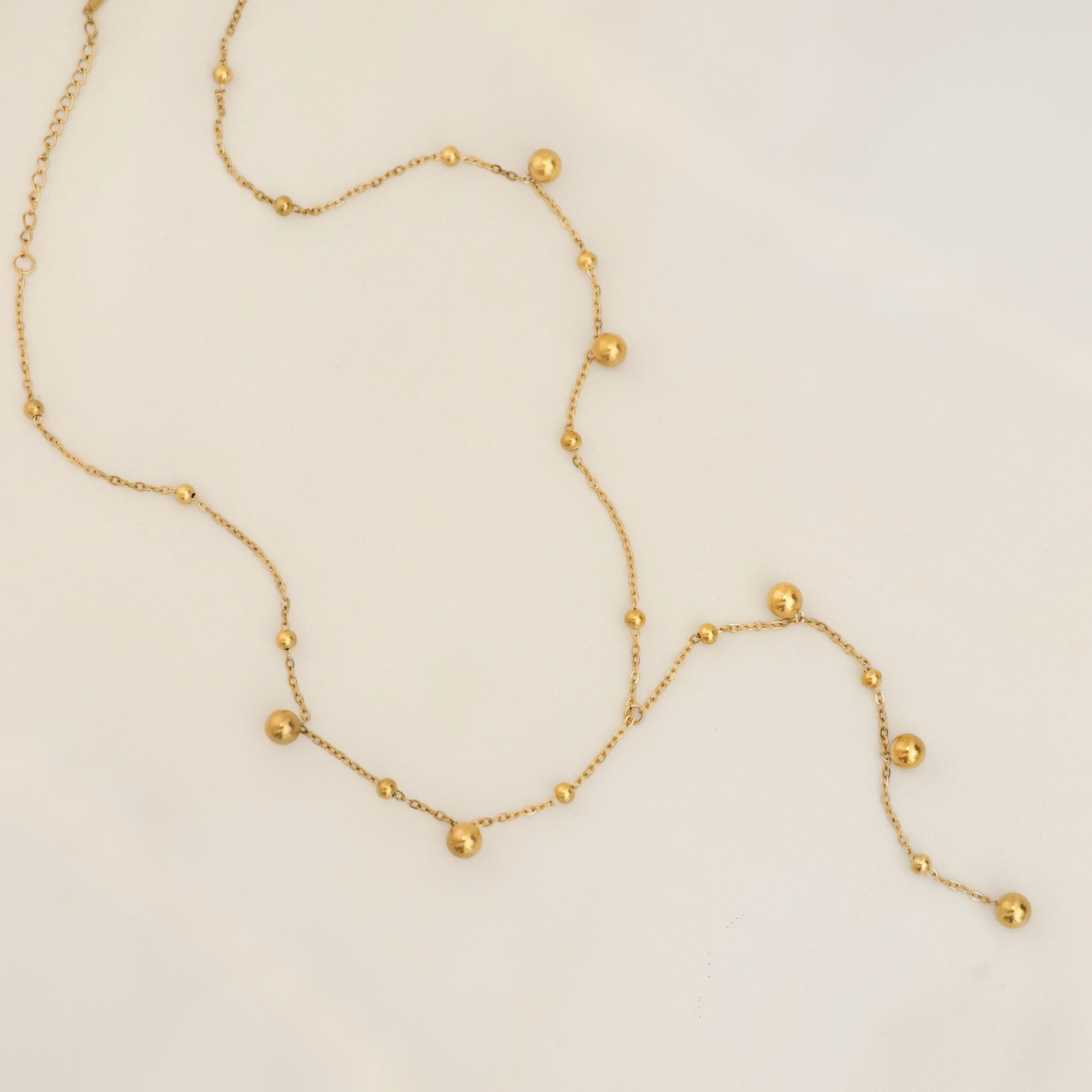 20250724162720_IMG_9830 گردنبند توپی استیل - Image 1