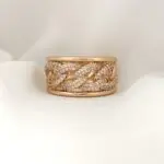 انگشتر کارتیه سه لاین ژوپینگ