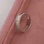 انگشتر فول نگین سیلور 2 ژوپینگ