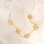 گردنبند پنج گل ونکلیف