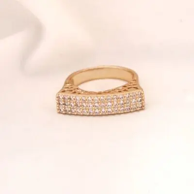 انگشتر طلاروس نگیندار 1