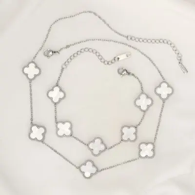 نیمست ونکلیف سفید استیل