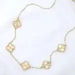 گردنبند ونکلیف پنج گل