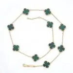 گردنبند ونکلیف سبز