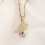 گردنبند پروانه طلایی