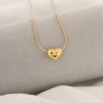 گردنبند قلب استیل 2 - Image 2