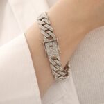 دستبند کارتیر فول نگین 1 - Image 2