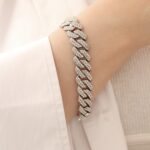 دستبند کارتیر فول نگین 1