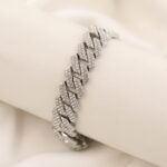 دستبند کارتیر فول نگین 1 - Image 3