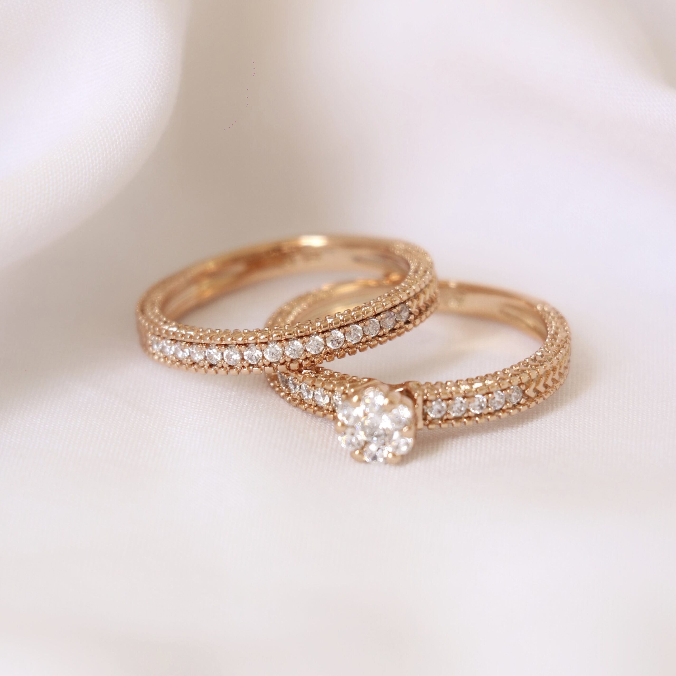 IMG_9672 حلقه پشت حلقه فول نگین - Image 1