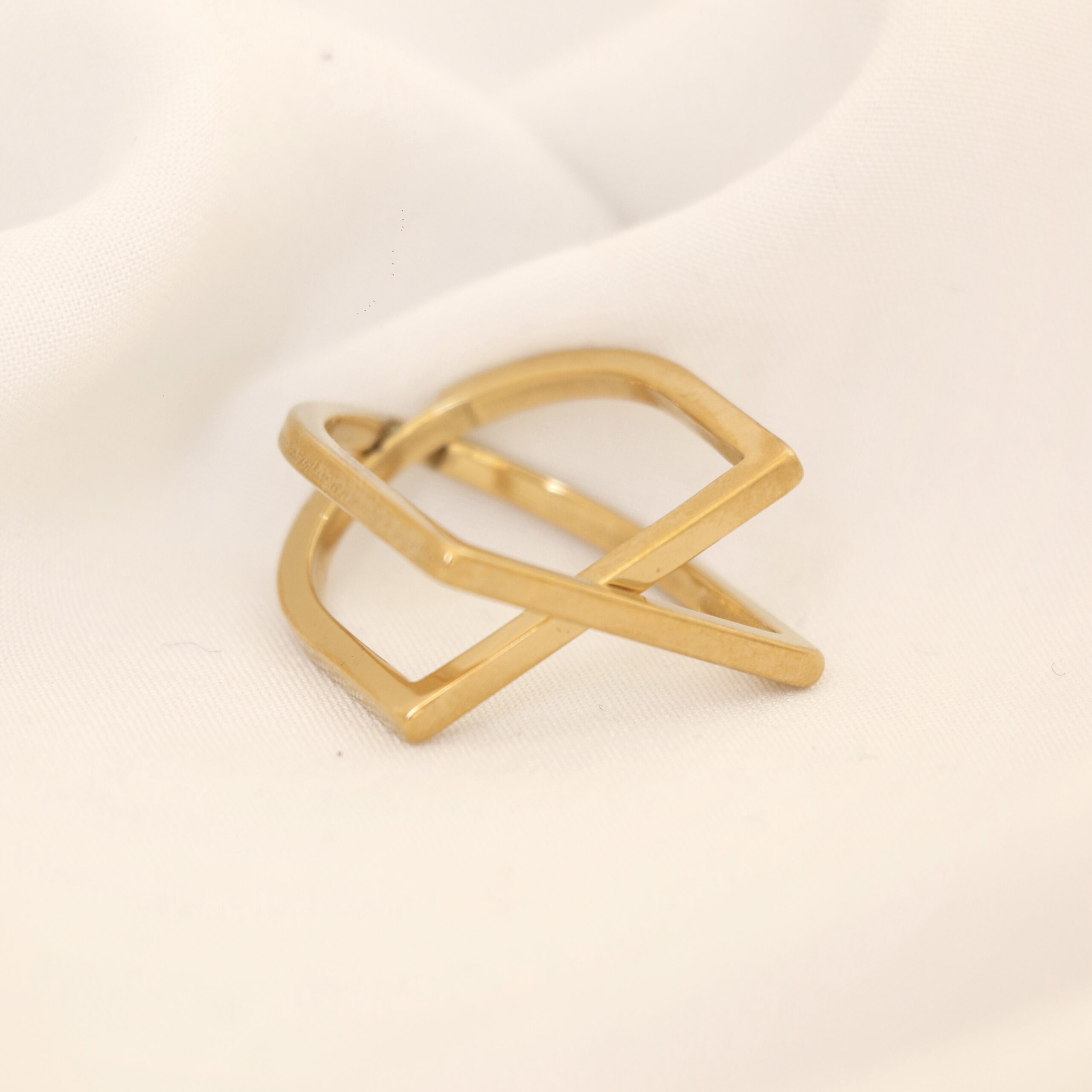 IMG_9842 انگشتر ضربدری استیل - Image 1