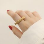 انگشتر افق استیل - Image 3