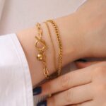 دستبند استیل 10