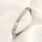 دستبند کارتیه لاو سیلور