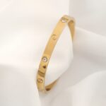 دستبند کارتیه لاو نگینی