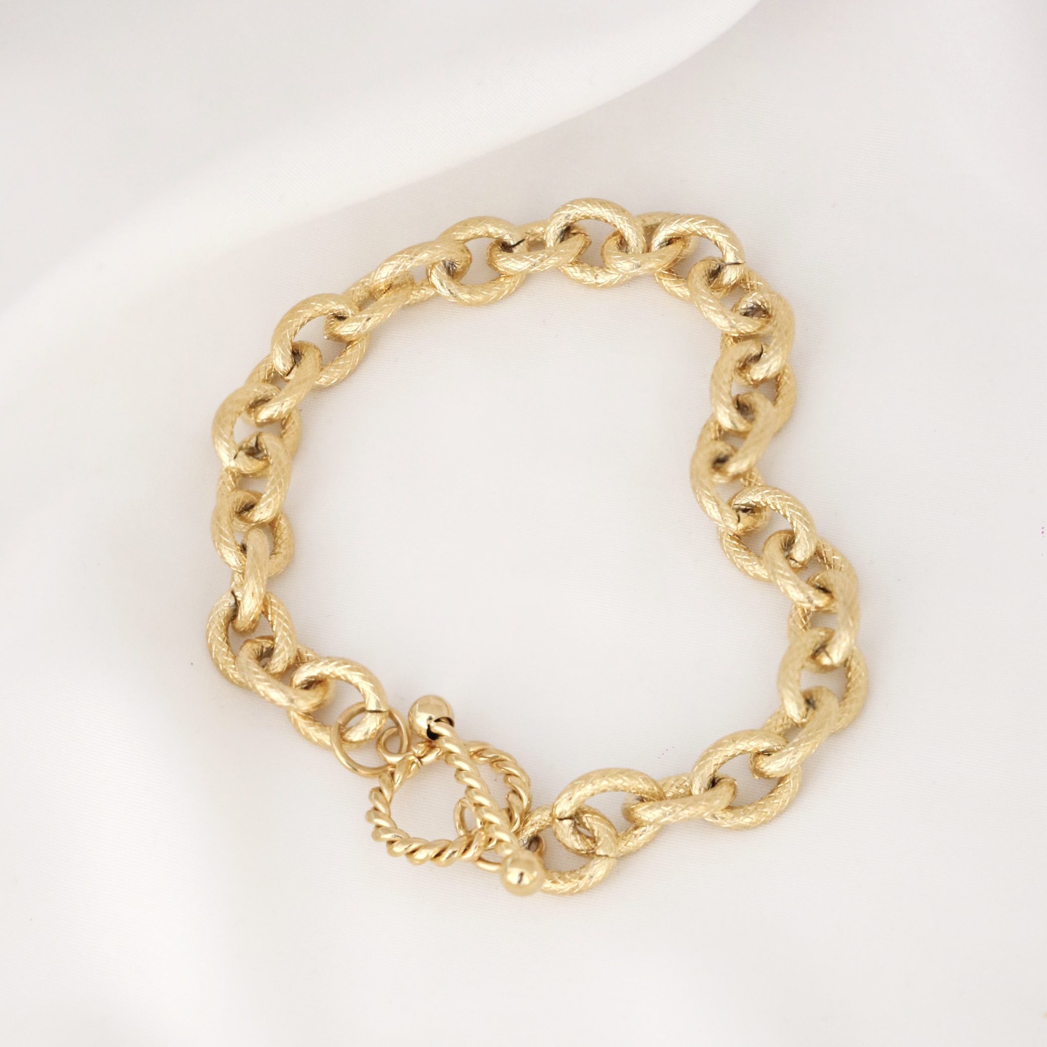 0E6962CA-CF7B-4770-8D4C-9FA7068A2DA3 دستبند قفل تی استیل - Image 1