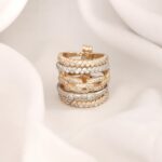 انگشتر پورتوفینو دو رنگ