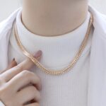 گردنبند کارتیه فشرده کوبیده - Image 4