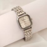 ساعت صفحه مربع royal2  سیلور