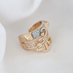 انگشتر سه لاین کمربندی - Image 2