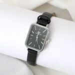 ساعت چرمی دی دبلیو صفحه مشکی