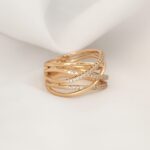 انگشتر پنج رج پیچیده - Image 2