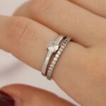 حلقه فول نگین سیلور - Image 3