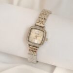 ساعت رویال صفحه مربع سیلور