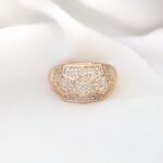 انگشتر چند وجه نگیندار