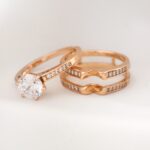 حلقه و پشت حلقه سولیتر ژوپینگ